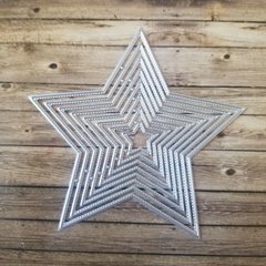 DIE / TROQUEL - SET DE ESTRELLAS - (x8 unid) NAVIDAD