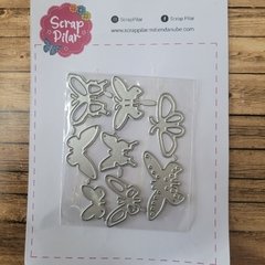 DIE / TROQUEL - SET MARIPOSA MINI (x8 un) - Scrap Pilar