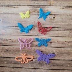 DIE / TROQUEL - SET MARIPOSA MINI (x8 un) - tienda online