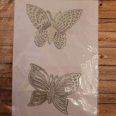 DIE / TROQUEL - SET MARIPOSA LABRADAS ( x 4 un) - Scrap Pilar