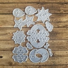 DIE / TROQUEL - SET CIELO (x15 unid)