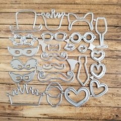 DIE / TROQUEL - SET EVENTOS DISEÑOS VARIOS - MODELO 1 (x 24 un.)