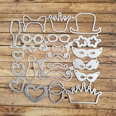 DIE / TROQUEL - SET EVENTOS DISEÑOS VARIOS - MODELO 1 (x 24 un.) en internet