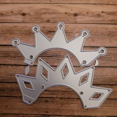 DIE / TROQUEL - SET CORONA TIARA- (x2 un,)