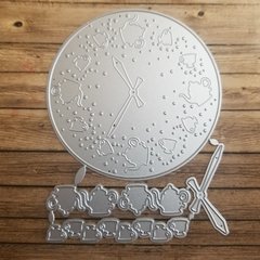 DIE / TROQUEL -RELOJ ALICIA EN EL PAIS DE LAS MARAVILLAS..-
