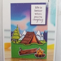 DIE MAS SELLOS - MODELO FELIZ CAMPAMENTO - GEMINI 50 PZAS - comprar online