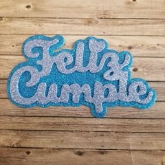 DIE / TROQUEL - FELIZ CUMPLE -TEXTO -PALABRA - comprar online