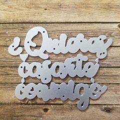 DIE / TROQUEL - QUIERES CASARTE CONMIGO? - TEXTO -PALABRAS