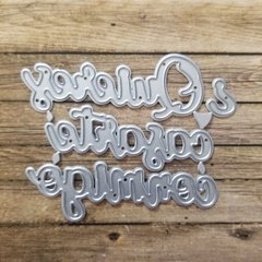DIE / TROQUEL - QUIERES CASARTE CONMIGO? - TEXTO -PALABRAS - Scrap Pilar