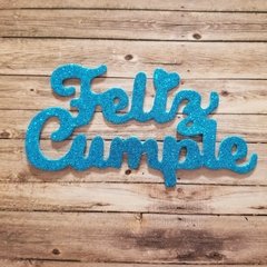 DIE / TROQUEL - FELIZ CUMPLE -TEXTO -PALABRA en internet