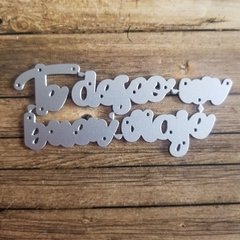 DIE / TROQUEL - TE DESEO UN BUEN VIAJE - TEXTO -PALABRA