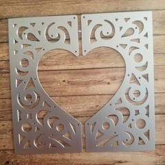 DIE /TROQUEL - SOBRE LABRADA PARA TARJETA CORAZON- - comprar online