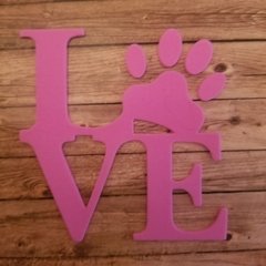 DIE / TROQUEL - LOVE HUELLA PERRO - - comprar online