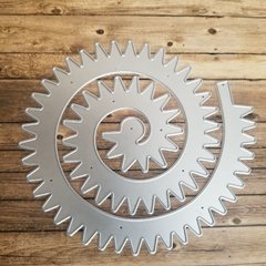 DIE / TROQUEL -MOD 3 .FLOR ESPIRAL GIGANTE -