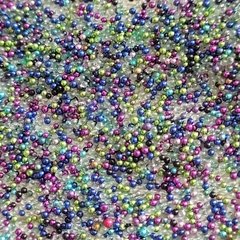 EMBELLECEDORES PARA SHACKER - MICROPERLA MULTICOLOR- 10 GRS