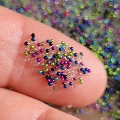 EMBELLECEDORES PARA SHACKER - MICROPERLA MULTICOLOR- 10 GRS en internet
