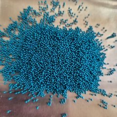 EMBELLECEDORES PARA SHACKER - MICROPERLA TURQUEZA DE METAL- - comprar online