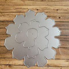 DIE / TROQUEL -MOD 4 - FLOR ESPIRAL GIGANTE - - comprar online