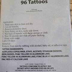 TATOO DE FROZEN II - 96 un - Scrap Pilar