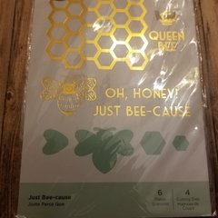 GLIMMER - PANAL - ABEJA - TEXTOS Y CORONA -GLP 237-SYSTEM HOT FOIL SPELLBINDERS - - comprar online