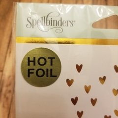 GLIMMER - PLANTILLA DE CORAZONES -GLP 242- SYSTEM HOT FOIL SPELLBINDERS - - tienda online