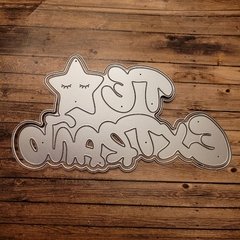 DIE / TROQUEL - TE EXTRAÑO - CON ESTRELLA -