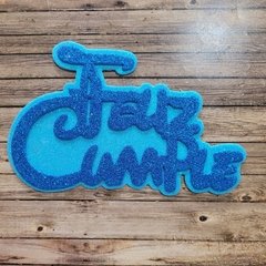 DIE / TROQUEL - FELIZ CUMPLE -LETRA DISNEY - TEXTO -PALABRA en internet