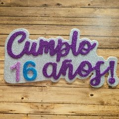 DIE / TROQUEL - CUMPLO AÑOS CON NÙMEROS INTERCAMBIABLES -TEXTO -NÙMEROS - comprar online
