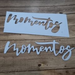 DIE /TROQUEL - MOMENTOS - CURSIVA- TEXTO -PALABRA - comprar online