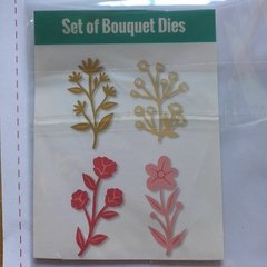 DIE / TROQUEL - SET OF BOUQUET -RAMAS -HOJAS -FRUTOS - (X 4 unid.) en internet