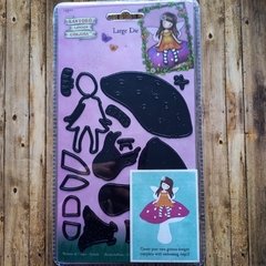 DIE / TROQUEL - MUÑECA GORJUS DE SANTORO - MODELO CON HONGO - PARA ARMAR
