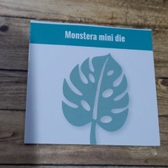 DIE / TROQUEL - HOJA LABRADA MONSTERA MINI- RAMAS -HOJAS -