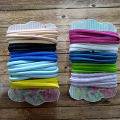 ELÀSTICO REDONDO NUEVOS COLORES 12 colores diferentes - ( x 10 Mts) - comprar online