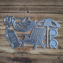 DIE / TROQUEL - SET DE PLAYA - ( x 6 )