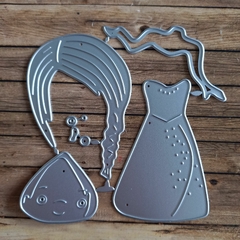DIE / TROQUEL -PRINCESA DE DISNEY - ELSA DE FROZEN - PARA ARMAR