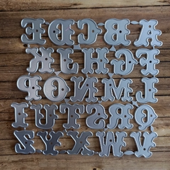 TROQUEL / DIE-ABECEDARIO 2,7cm - DECORADO - - comprar online