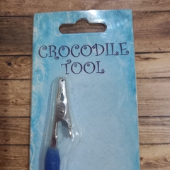 CROCODILE TOOL MANGO AZUL - 1 CLIPTOLL MAS 50 POMPONES