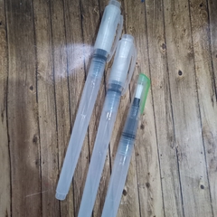 SET DE PINCEL AL AGUA DIFERENTE GROSOR NUMERO 4 ,7 Y 10 - en internet