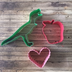 CORTANTE DE GALLETITAS- CORAZÒN- FONDANT -WILTON - - comprar online