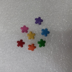 BRADS ESTRELLA DE COLORES SURTIDOS - GANCHO MARIPOSA