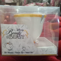 TAZA DE LA BELLA Y LA BESTIA -DISNEY - DECORACIÓN - EVENTOS - REGALOS - ORIGINAL