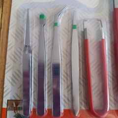 PINZAS DE PRECISION X 7 UNIDADES- - comprar online