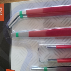 PINZAS DE PRECISION X 7 UNIDADES- - Scrap Pilar