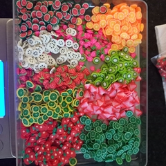 MINI RODAJAS DE FRUTA -Set 1 - DE SILICONA - - tienda online