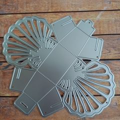 DIE / TROQUEL - CAJA OSTRA MINI PARA SOUVENIRS -DECORACION - Scrap Pilar