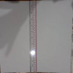 REGLA 30 CM TRANSPARENTE -EN CM Y PULGADAS -