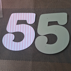 Imagen de DIE / TROQUEL - NUMEROS XL DE 15 cm - EXTRA GRANDES! -