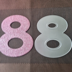 DIE / TROQUEL - NUMEROS XL DE 15 cm - EXTRA GRANDES! - en internet