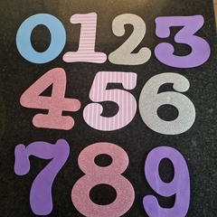 DIE / TROQUEL - NUMEROS XL DE 15 cm - EXTRA GRANDES! -