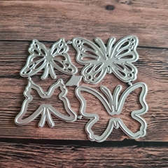 DIE / TROQUEL - SET MARIPOSAS CHICAS ( x 4 uni) - - comprar online